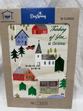 Dayspring Inspirational Christmas Cards 18 Cards and Envelopes Thinking of You