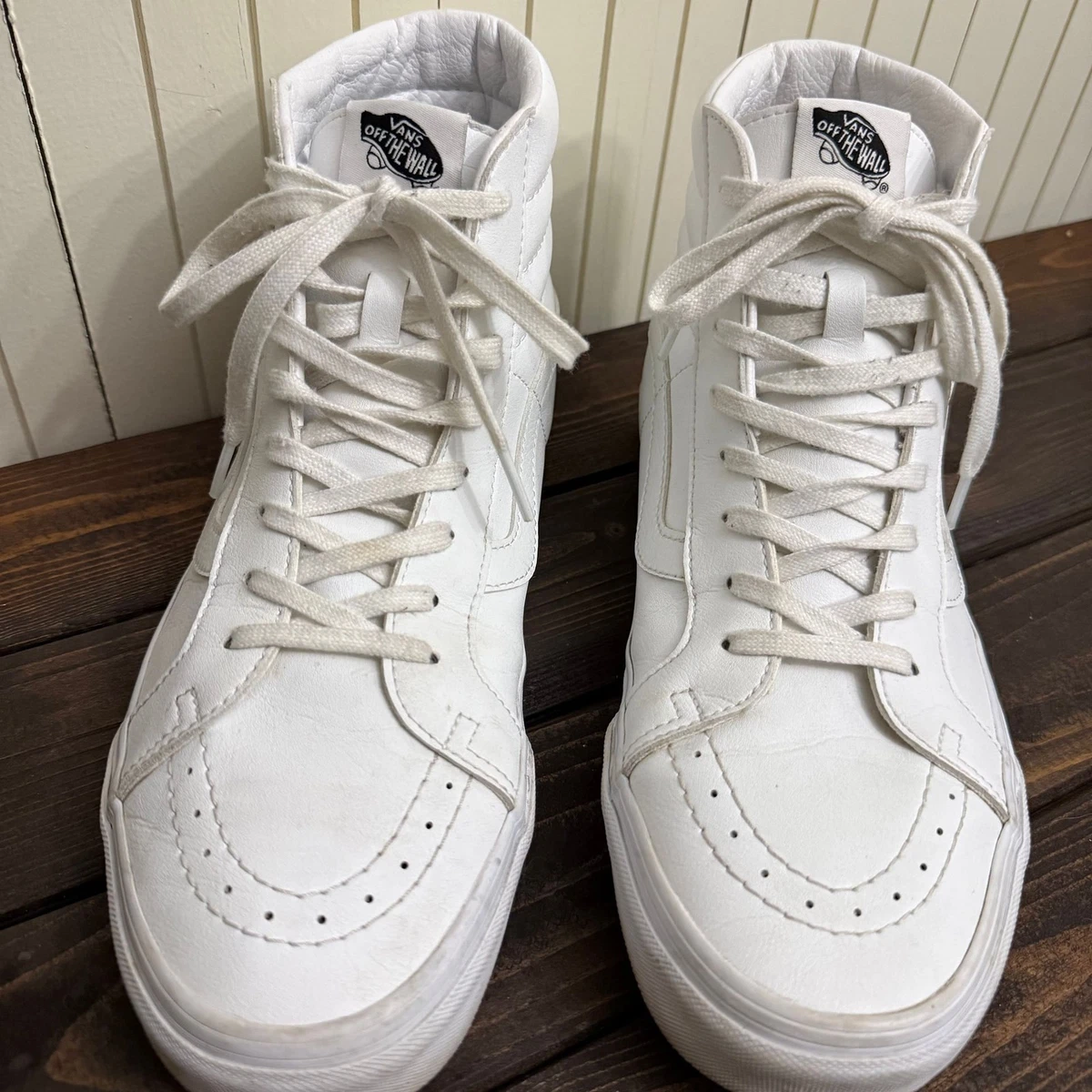 Vans Sk8- High Classic White for sale | eBay display picture 1
