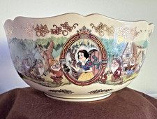 Disney Lenox Snow White LE ANNIVERSARY BOWL 1996, Made in USA, A Work of Art!