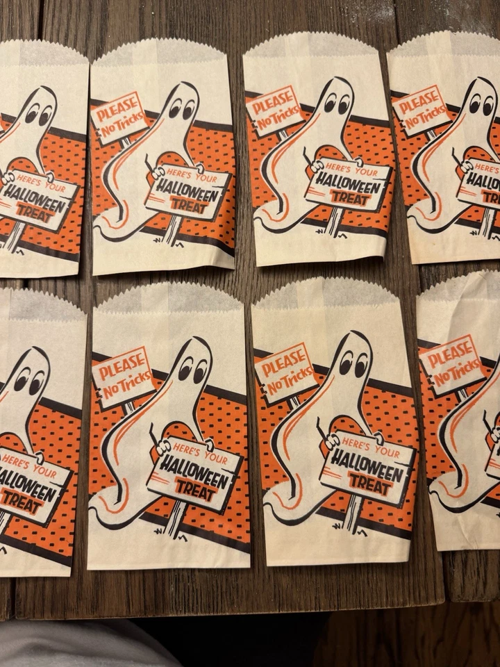 Lot Of 18 Paper Halloween Treat Bags 1950/1960 - Image 4 of 4