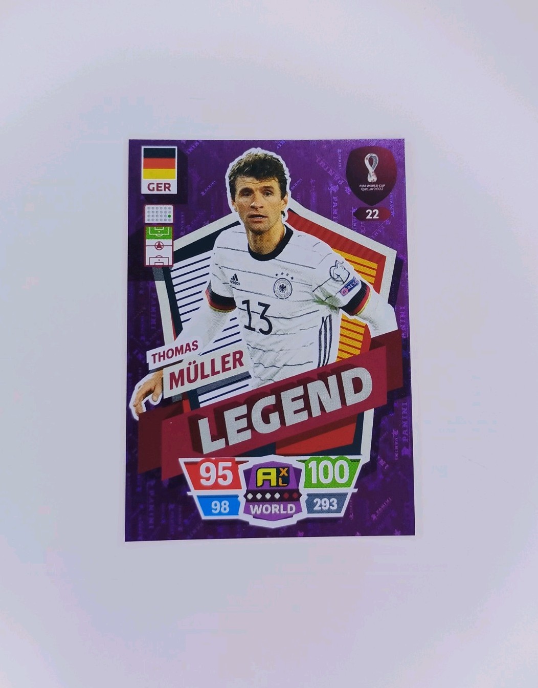 2022 Panini Adrenalyn XL FIFA World Cup Qatar 2022 Legend Thomas