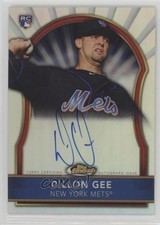 2011 Topps Finest Refractor Rookie Auto 480/499 Dillon Gee #79 Auto 0af