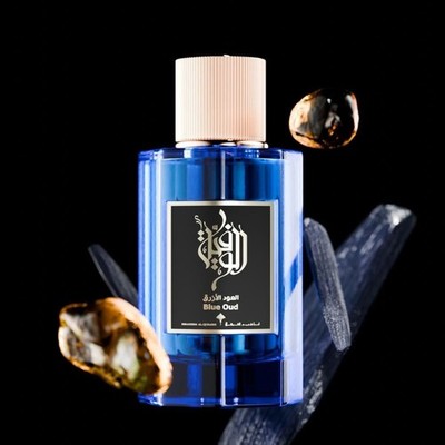 Blue Oud by Ibraheem Al Qurashi 100ml Spray - Free Shipping AlQurashi IBRAQ