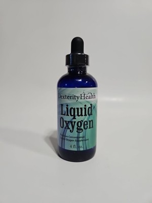 Dexterity Health Liquid Oxygen Supplement Drops 4 Oz BB07/26