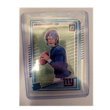 Panini 2025 Donruss Optic Football Jaxson Dart Rated Rookie Giants #273