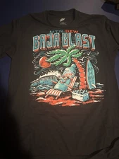 Mountain Dew Baja Blast Tee, Men M, MTN Dew