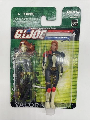GI JOE 2004 SCARLETT v6 Valor Vs Venom HARD TO FIND Family Dollar EXCLUSIVE