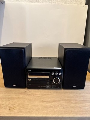 JVC CA-UXDM 8 Microanlage schwarz Radio Data System USB #00225