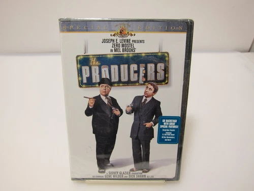 The Producers - Mel Brooks Gene Wilder 1968 Comedy NEW/SEALED DVD