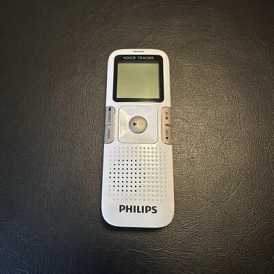 Philips Voice Tracer Audio Recorder Dictation MP3 LFH0615 - Tested Works