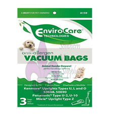 Kenmore CLOTH Upright Bags Type U  O 50688, 5069 Anti-Allergen-Buy 2 Get 1 Free