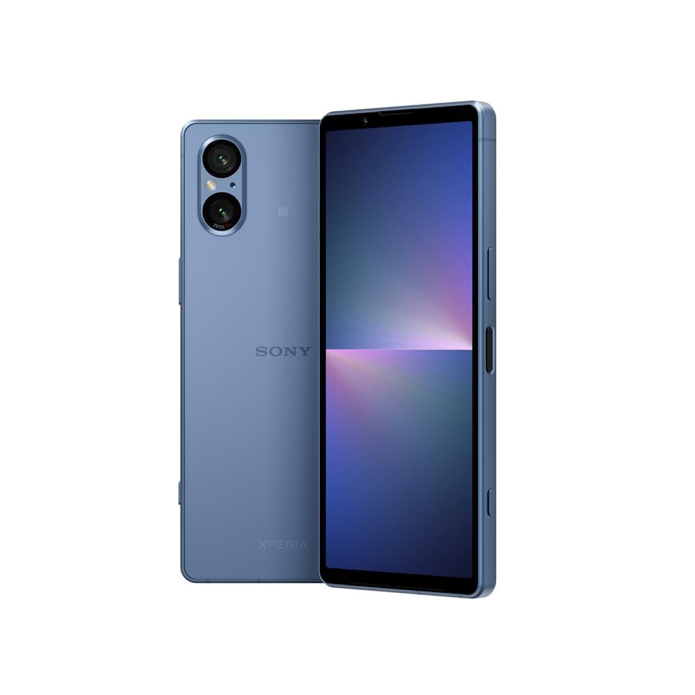 SIMフリー版Xperia 5V(XQ-DE44) Sony Xperia 5 V Blue SIM-free smartphone XQ-DE44 L [Official