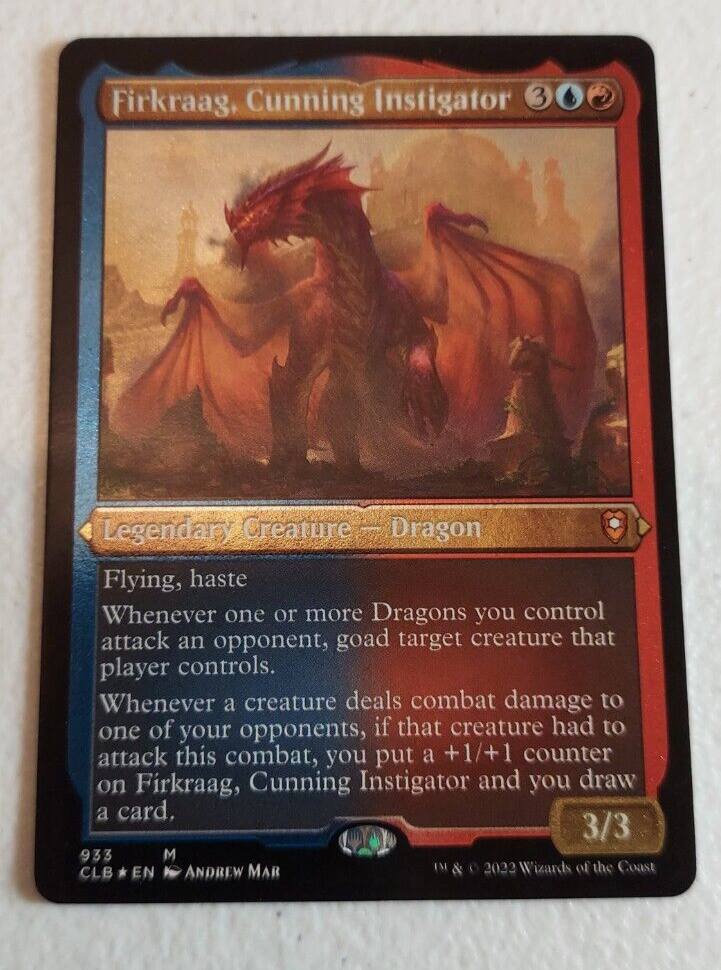 1x Firkraag, Cunning Instigator *THICK CARD STOCK* NM - Battle for