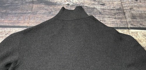 Gucci Sweater Men's Medium Wool Silk Cashmere Mock Neck Pullover Buttons - Picture 5 of 10