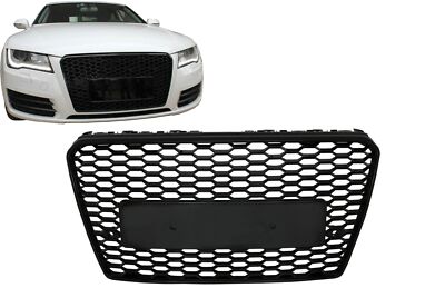 Gitter Ohne Emblem für Audi A7 4G Pre-Facelift 10-14 RS7 Look