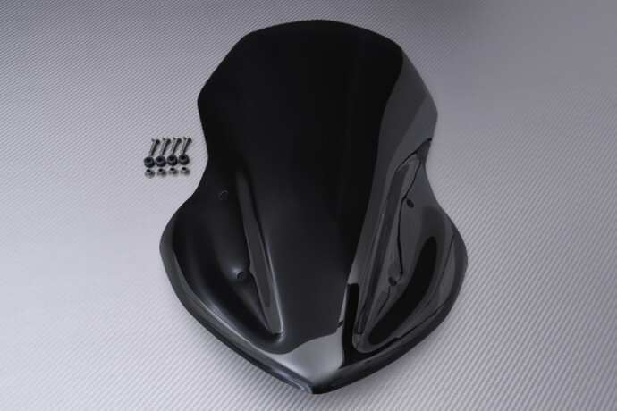Parabrise bulle moto noire HONDA NC 750 X RH09 2021 2022 2023 2024