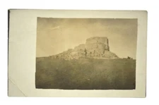 Antique 1900's Landscape Rock Cliff Real Photo Postcard