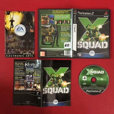 Jeu X-SQUAD Sur PS2 - Sans Notice - Envoi Gratuit