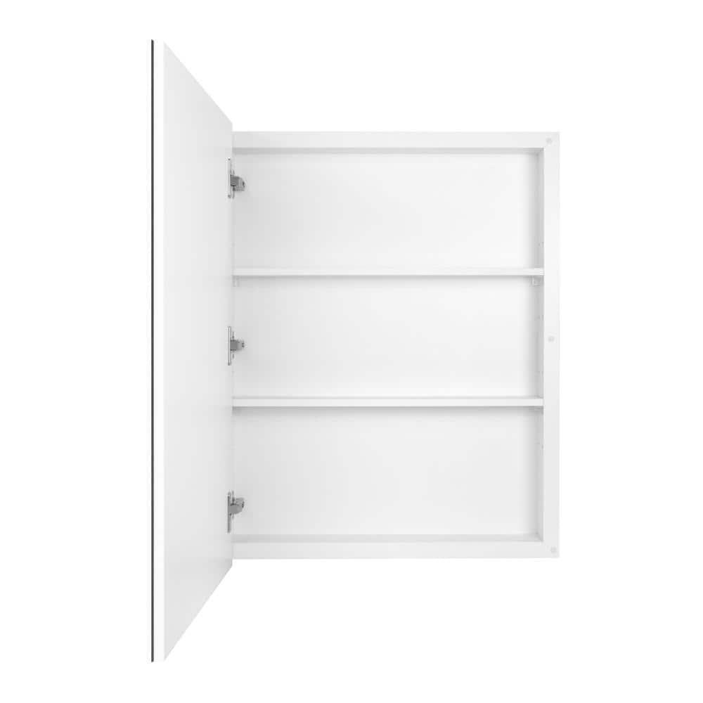 Glacier Bay Medicine 23.6" x 30" w/ Mirror Rectangular Wood