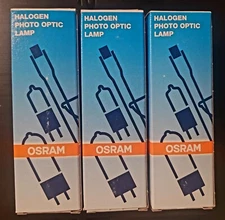 3 ‐ Osram FRG CP82 500w 120v Halogen Photo Optic Lamp Bulb 93671 NEW NAED 54629