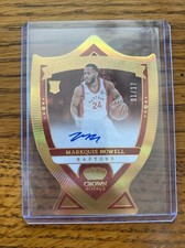 2023-24 Crown Royal Future Kings Markquis Nowell RC Gold Auto /17 FOTL