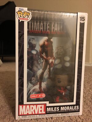 Ultimate Fallout 4 Target Exclusive Miles Morales Comic Covers Funko Pop IN HAND