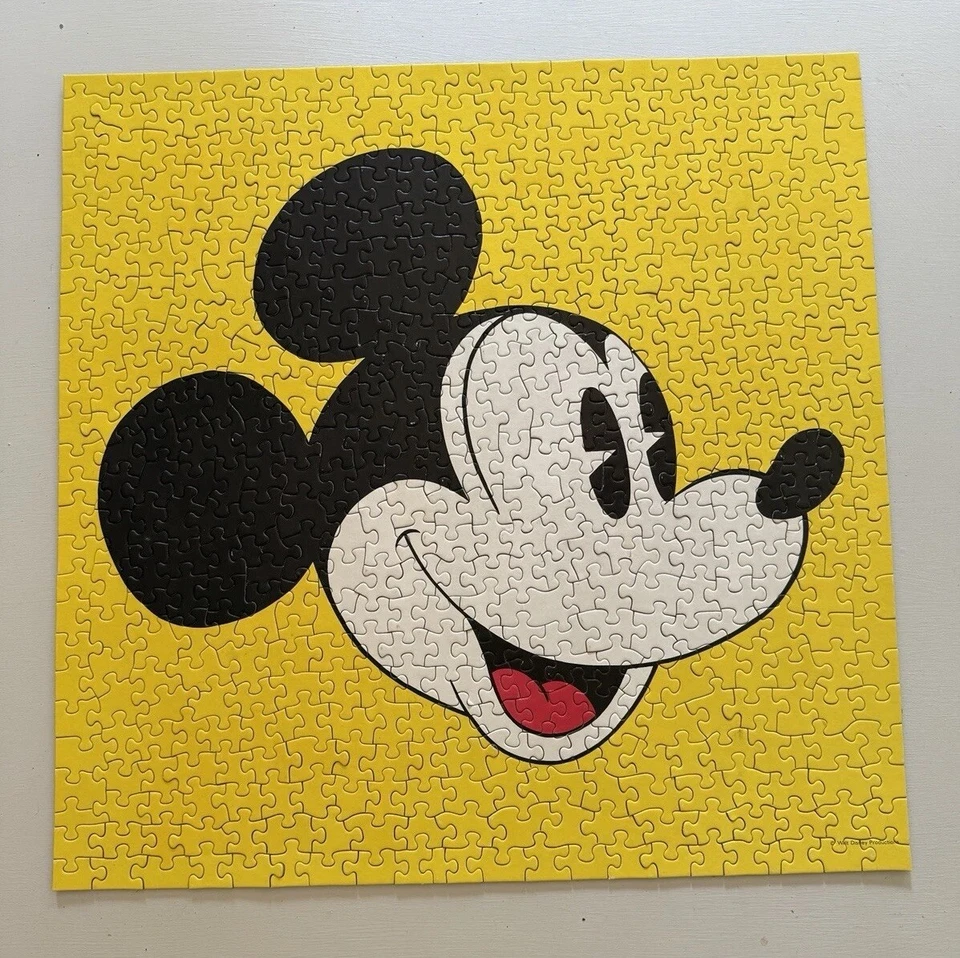 Vtg Springbok Puzzle Mickey Mouse Walt Disney Productions 1972 100% Complete! - Image 2 of 4