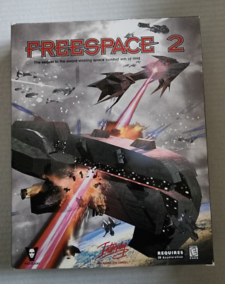 Freespace 2, PC Game, 1999, Big Box, US Retail Edition, Original Release Rare