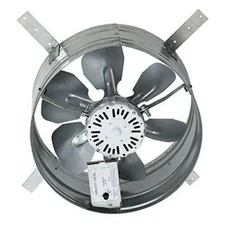 14" Attic Exhaust Fan Roof Ventilator Gable Mount Vent HVAC Home Cooling Fans 