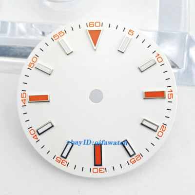 Steriles 29 mm Zifferblatt passend für ETA 2824/2836, Mingzhu 2813/3804, Miyota 82 Serie