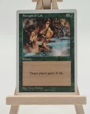 Stream of Life Fifth Edition (5ED) Magic Card MTG English (Life Source)