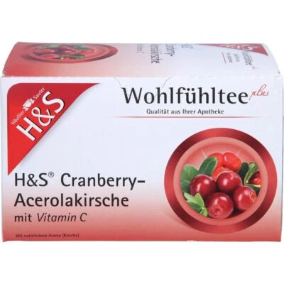 H&S Canneberge-Acerola Avec Vitamine C Flacon 56 G PZN17454283