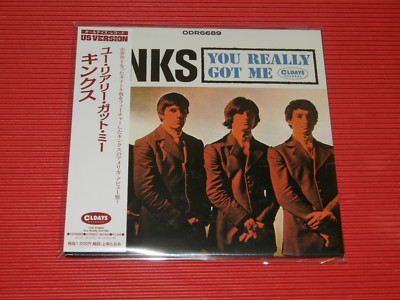 4BT THE KINKS You Really Got Me  WITH BONUS TRACKS  JAPAN MINI LP CD