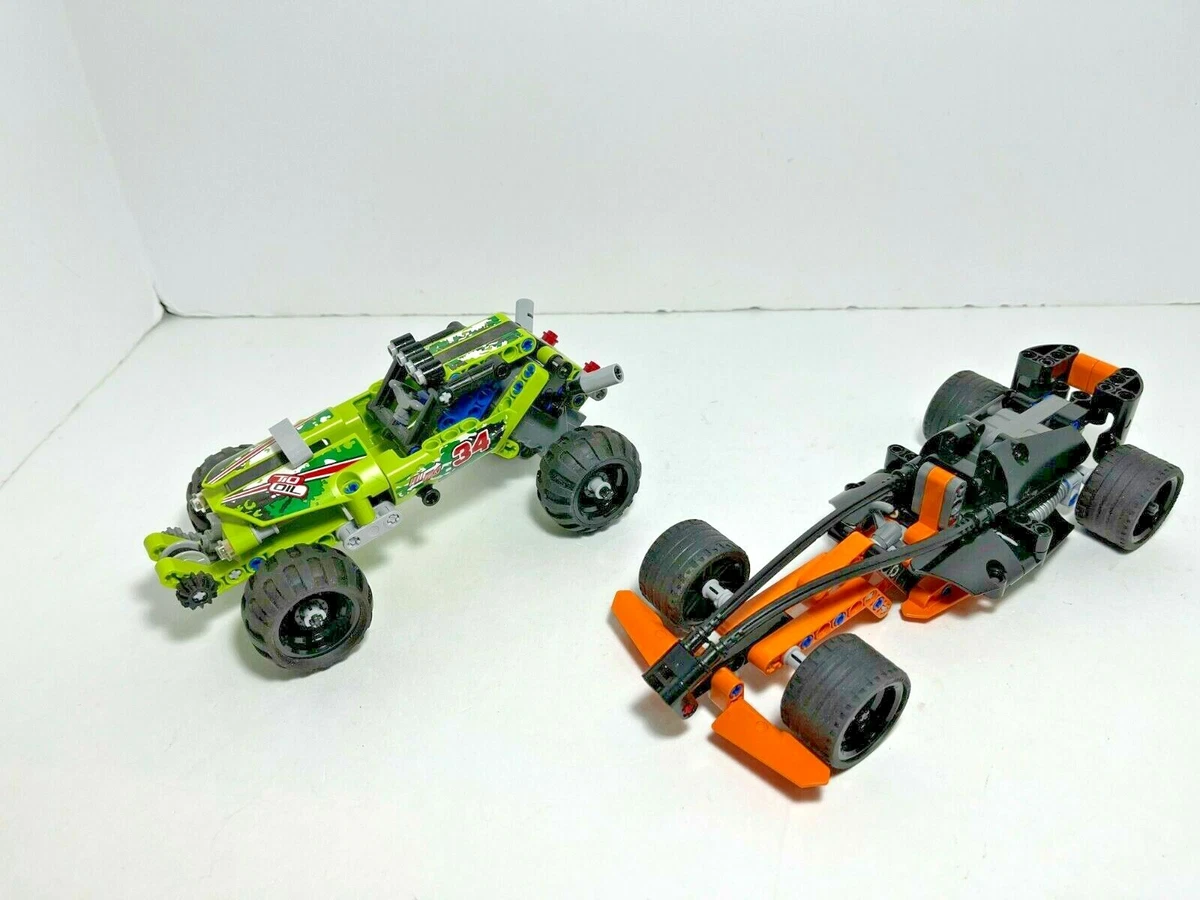 Lego technic LOT Desert Racer 42027 Black Champion Racer 42026