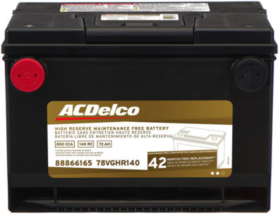 #ad #ad Vehicle Battery 42 Month Waranty Hi Reserve ACDelco 78GHR GMC Chevy 5.3 4.8 6.0 $164.99