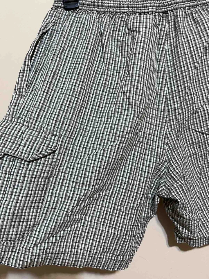 NORTHERN ELEMENTS Men's summer shorts Cotton Plaid size M - Image 3 of 4