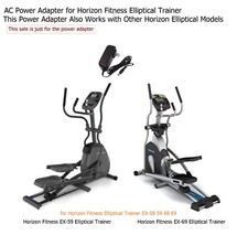 AC Power Supply Adapter for Horizon Fitness Elliptical Trainer EX-58 59 68 69