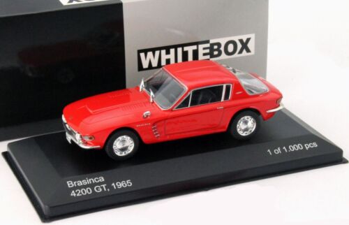 WBX102 - Voiture sportive BRASINCA 4200 GT de 1965 couleur rouge -  - - 第 1/1 張圖片