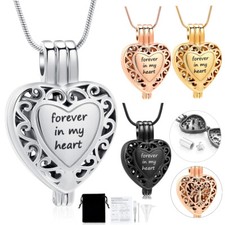 Tree of Life Urn Necklace for Ashes Cremation Jewelry Memorial Keepsake Jewelry