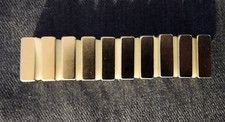 10 Pack 3/4 x 1/2 x 1/4 Inch Neodymium Rare Earth Block Magnets N42