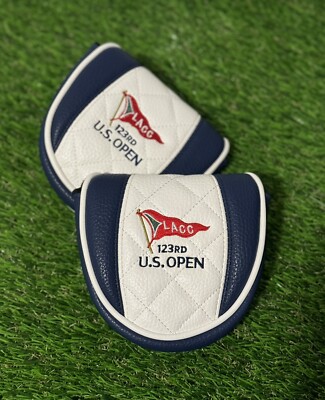 Casquette Officielle Ahead 123e U.S. Open - Los Angeles Country Club - Blanc, 100% Coton, Ajustable