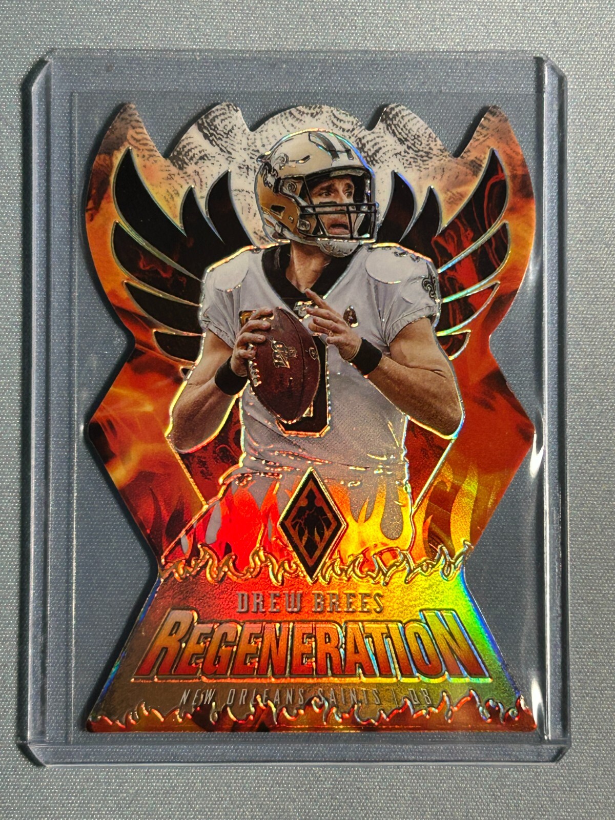 2020 Panini Phoenix Regeneration #7 Drew Brees Case Hit SSP New Orleans Saints