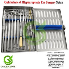 Cataract Eye Micro Surgery Kit Ophthalmic & Blepharoplasty Eyelid Surgical Set