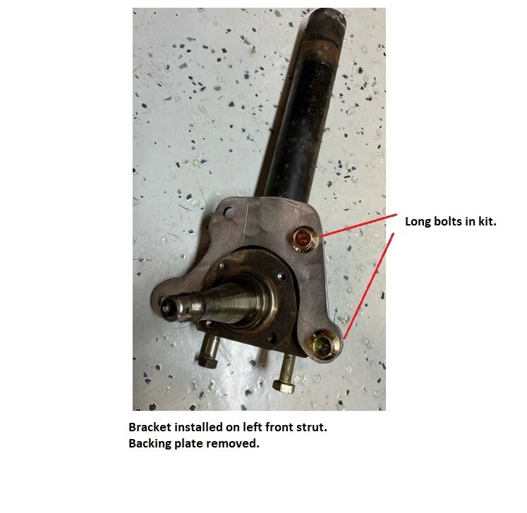 Datsun 280ZX 1979-83 前刹车卡钳更换套件 650-385 — 第 3/4 张图片