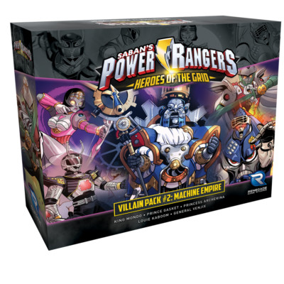 Power Rangers: Heroes of the Grid Villain Pack #2 Machine Empire Board Game New