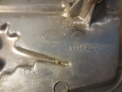 Original 1961 - 1966 Ford pickup truck front metal badge / emblem CITB-16607-B - Picture 8 of 9