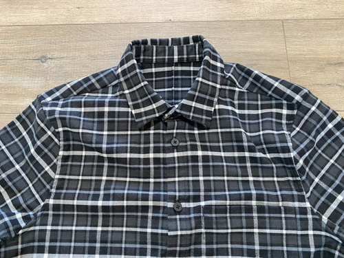 Camicia Lululemon Masons Peak uomo S a quadri con bottoni manica lunga casual in flanella - Foto 2 di 7