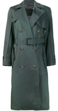 Givenchy Paris Belted Oversized Trench Coat, Salvia Green, Women Size Us 8
