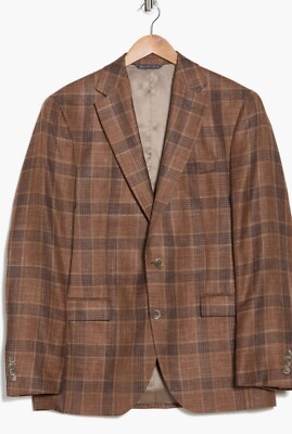 Jack Victor Esprit Men's Check Sport Coat $698