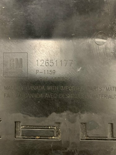 2019 CHEVROLET CAMARO Cabrio 6.2 Engine Trim Cover 12651177 6.20 Petrol 485kw - Picture 7 of 7